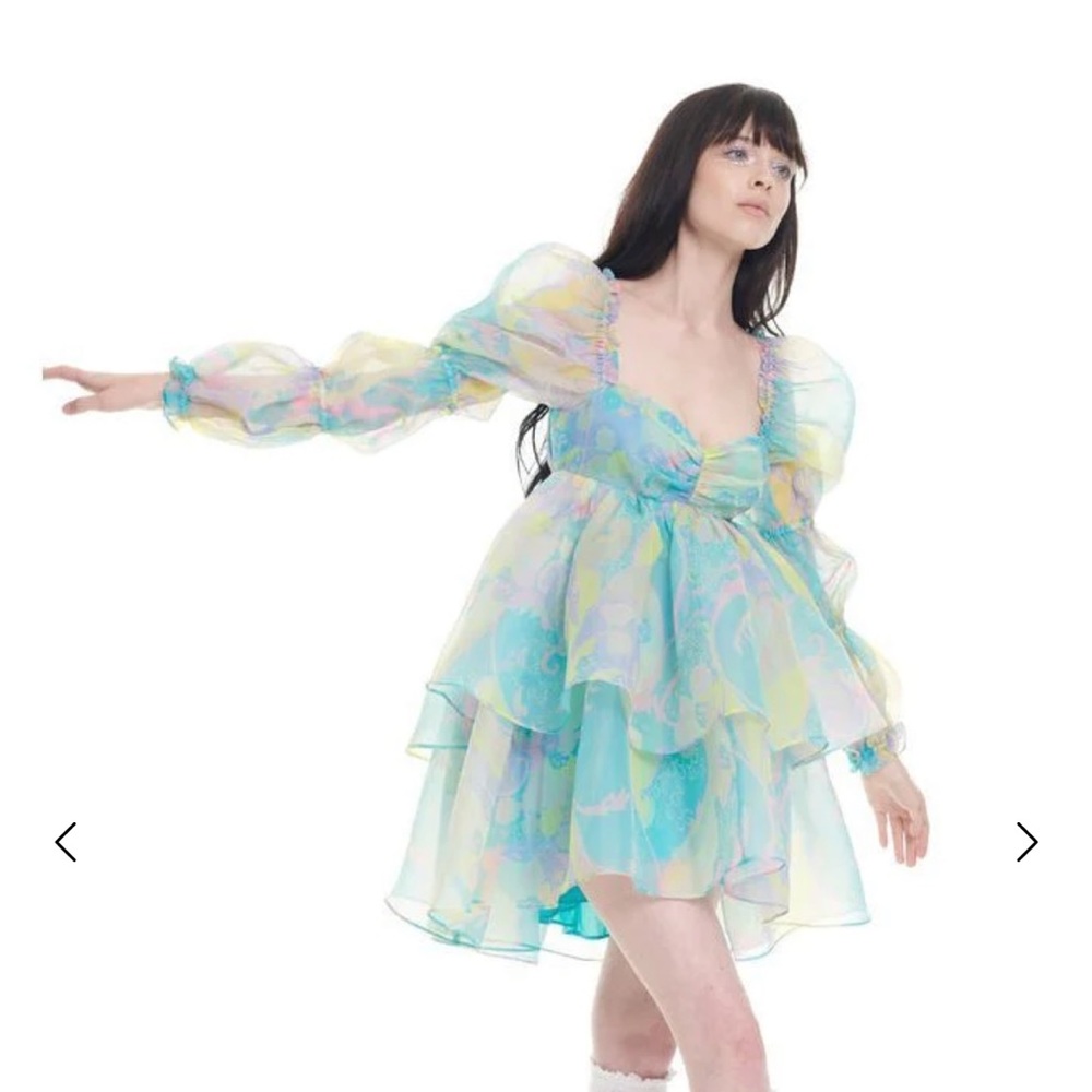 SELKIE THE ELECTRIC LADY MOONLIGHT DRESS